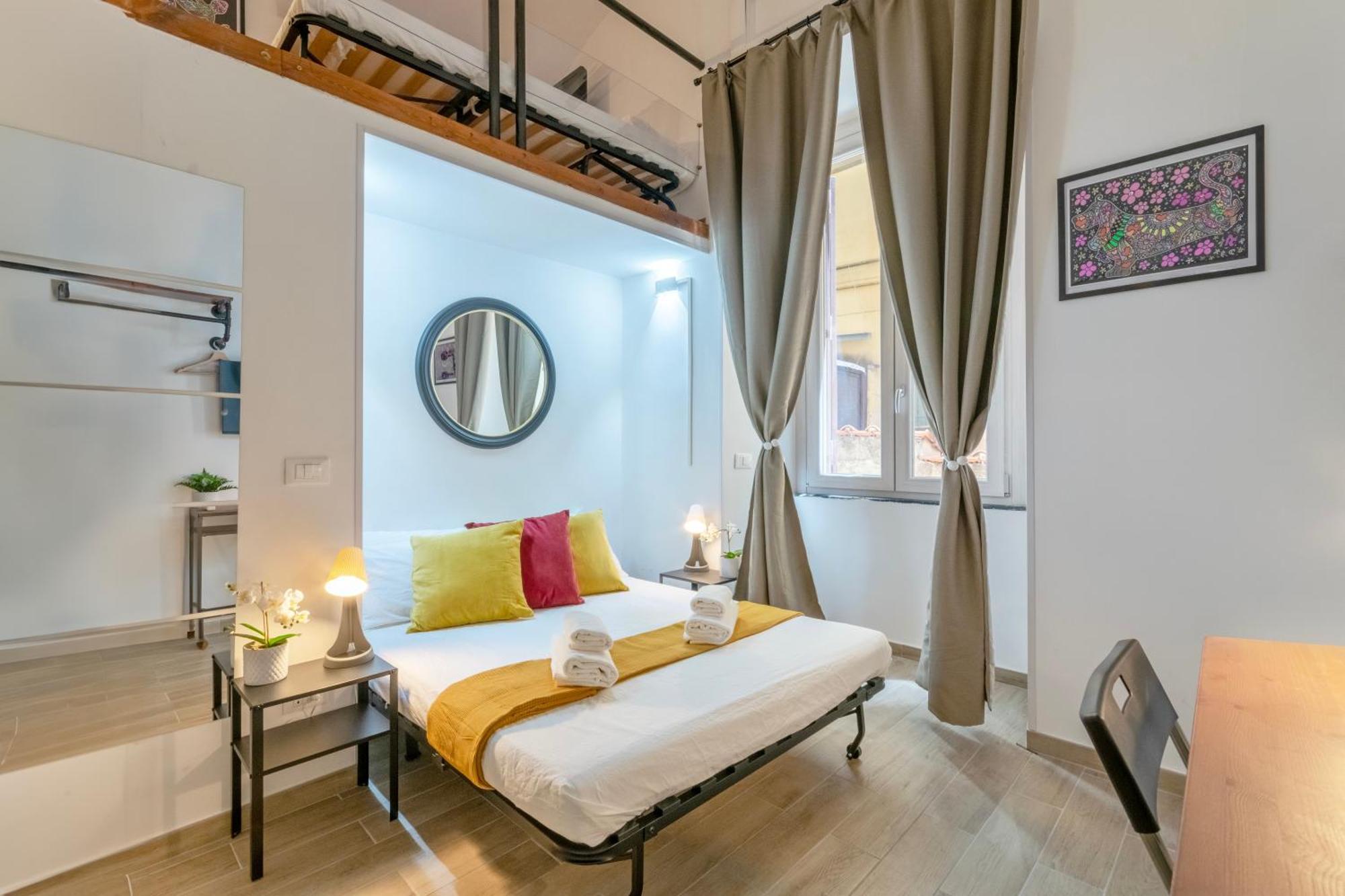 Apartamento Marcantonio Colonna - Loft X5 Persone, Wi-fi, Aria Condizionata Nelle Camere, Parcheggio Privato, Metro A Lepanto 800mt Da Vaticano *